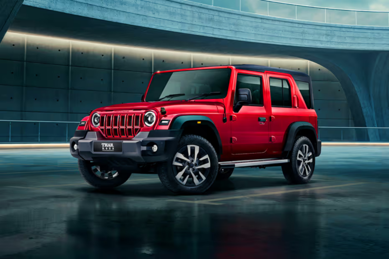 mahindra thar roxx mileage