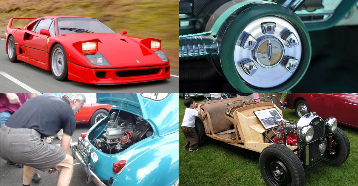 15 Old-School Car Features That Would Be Illegal Today